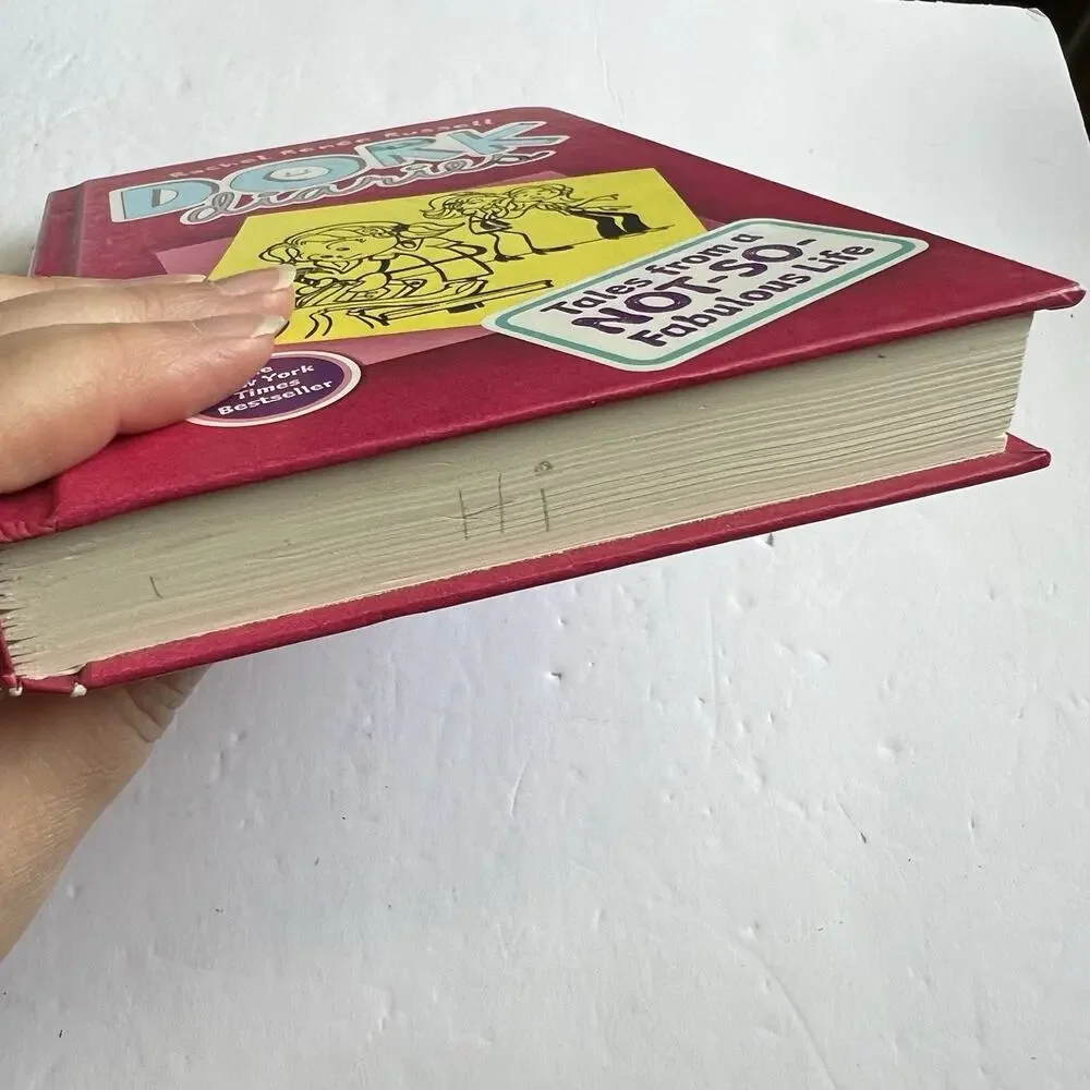 Dork Diaries 1 Tales from a Not So Fabulous Life Hardcover Rachel Renee Russell